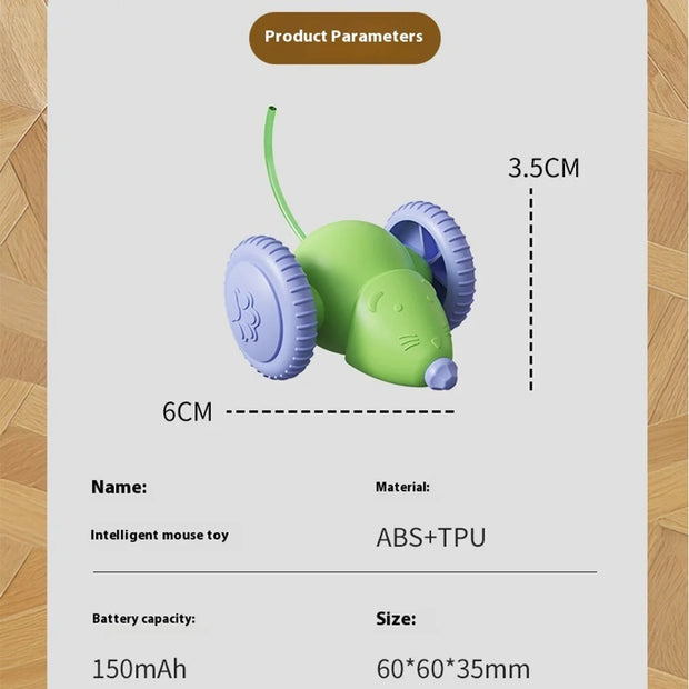 Rechargeable Interactive Pet Mouse Toy