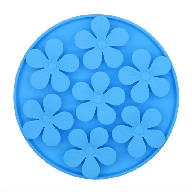 Pet Products Mat For Dogs Cats Slow Food Bowls