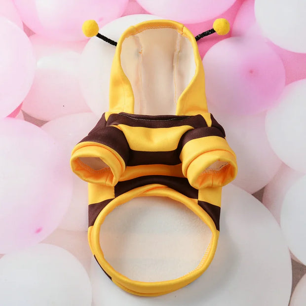 Dog bee puppy kitten hood