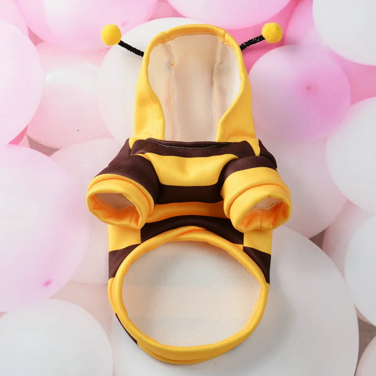 Dog bee puppy kitten hood