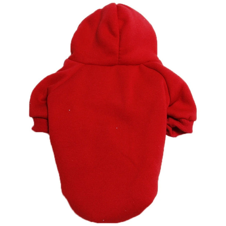 100% Cotton Hoodies Sweatshirts Warm Coat Clothing for Small Medium Large Dogs