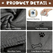 Dog Towel Drying Dog Cat Pet Towel