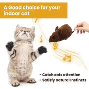 “Cat Mouse Toy – Plush, Sound Simulation, Durable & Fun”