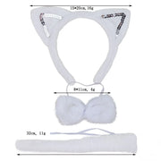 Halloween Cat Ears Tail Set