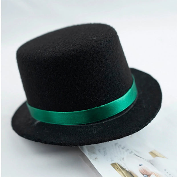 Dog Hats Pet Gentleman Costumes Party Supplies Halloween Pet Cos Accessories Halloween Prop Top Hat Accessory Pet Hats