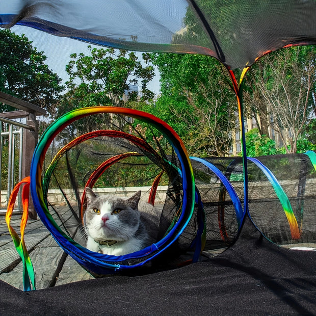 Cat Rabbit Guinea Pig Tunnel Tent