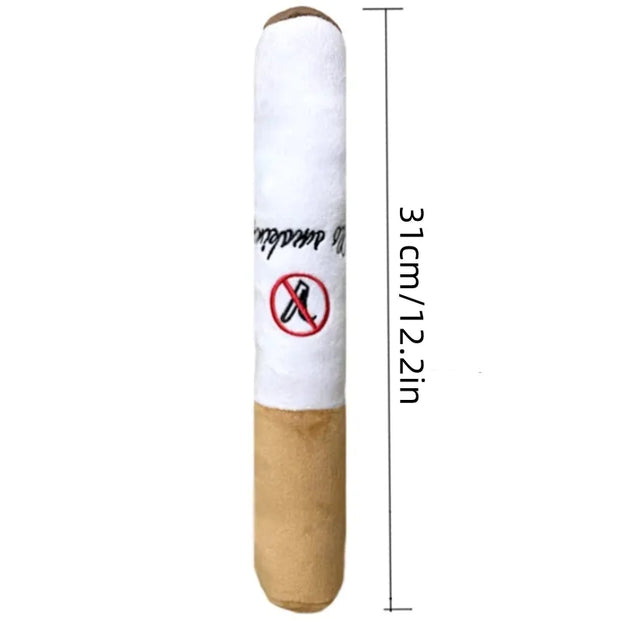 Pet Chew Sound Plush Cigar