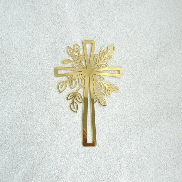Ins Cross Christ Birthday Cake Topper