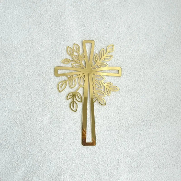 Ins Cross Christ Birthday Cake Topper