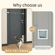 Cat Door with Auto Close