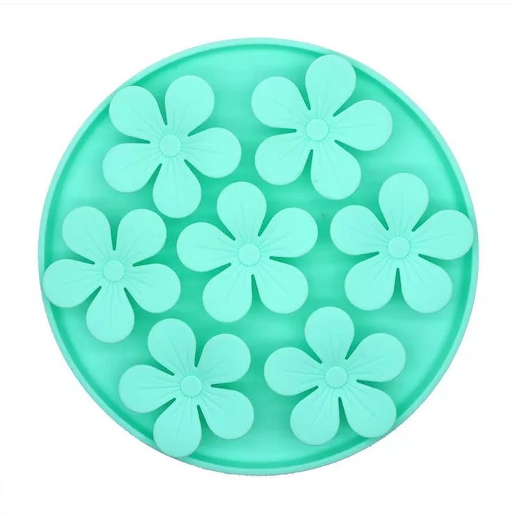 Pet Products Mat For Dogs Cats Slow Food Bowls