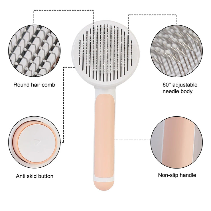 Easy Clean Cat Beauty Brush