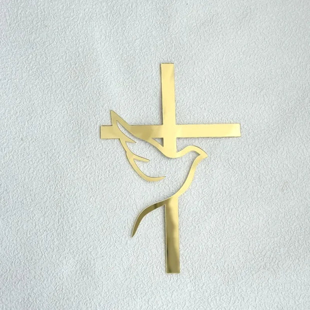 Ins Cross Christ Birthday Cake Topper