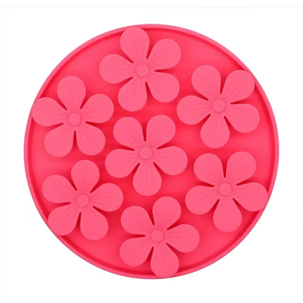 Pet Products Mat For Dogs Cats Slow Food Bowls