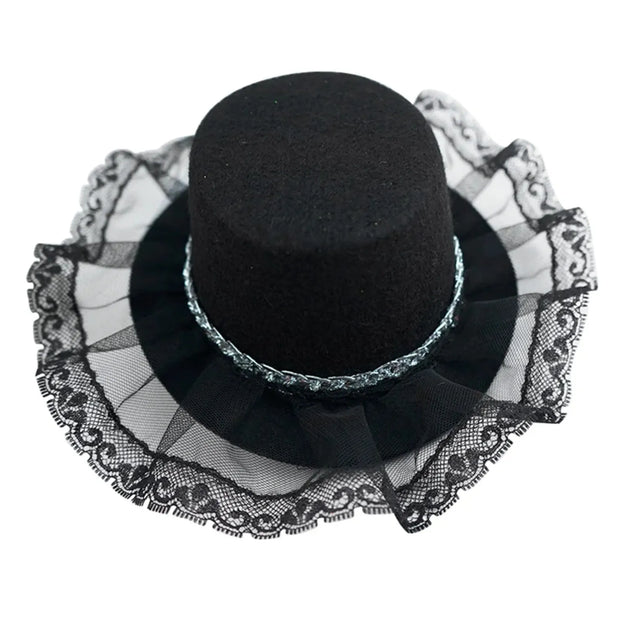 Dog Hats Pet Gentleman Costumes Party Supplies Halloween Pet Cos Accessories Halloween Prop Top Hat Accessory Pet Hats