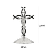 Standing Cross Figurine Decorative Catholic Christian