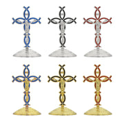 Standing Cross Figurine Decorative Catholic Christian
