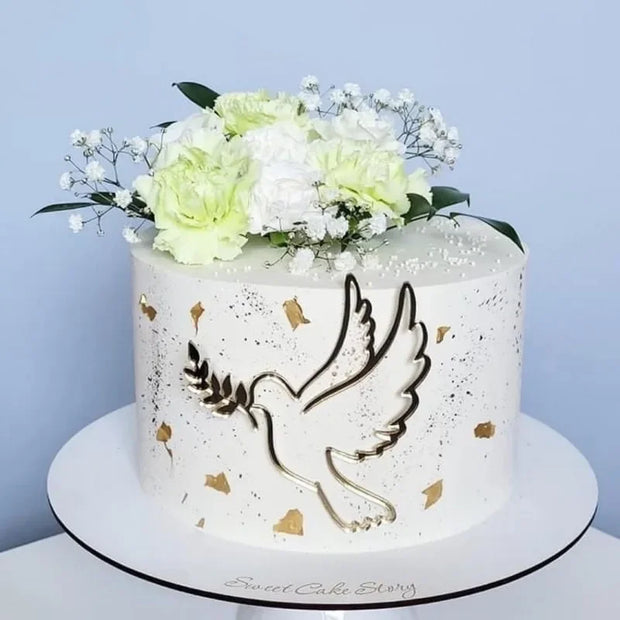 Ins Cross Christ Birthday Cake Topper