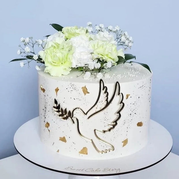 Ins Cross Christ Birthday Cake Topper