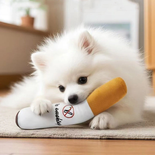 Pet Chew Sound Plush Cigar