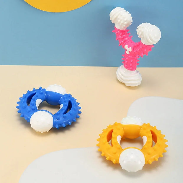 Y-Shaped Dog Teething Chew Toy