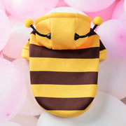 Dog bee puppy kitten hood