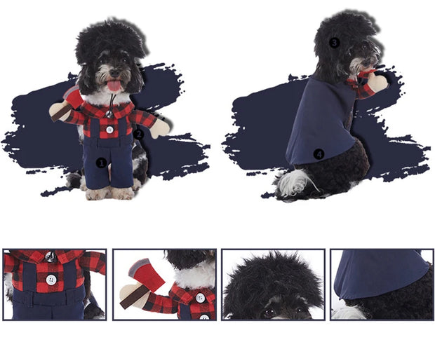Funny Dog Halloween & Christmas Costumes