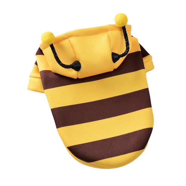 Dog bee puppy kitten hood