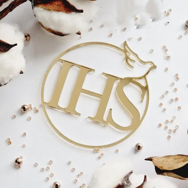 Ins Cross Christ Birthday Cake Topper