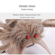 Pet Halloween Costume Black Spider Pet Decoration Small Dog Cat Decoration Ghost Day Accessories Ornament Creative Decor Supplie