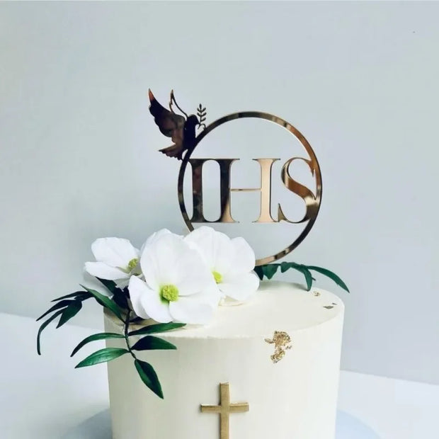 Ins Cross Christ Birthday Cake Topper