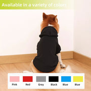 100% Cotton Hoodies Sweatshirts Warm Coat Clothing for Small Medium Large Dogs