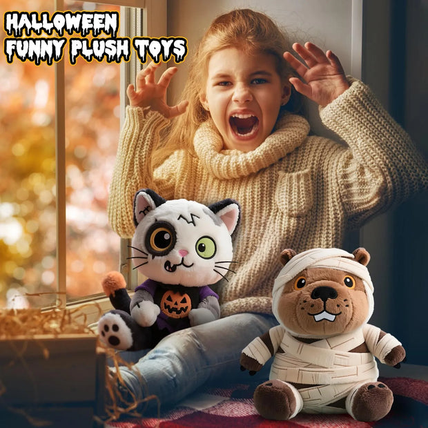Halloween Funny Animals Horror Cat Cute Pet Toy Doll Toy