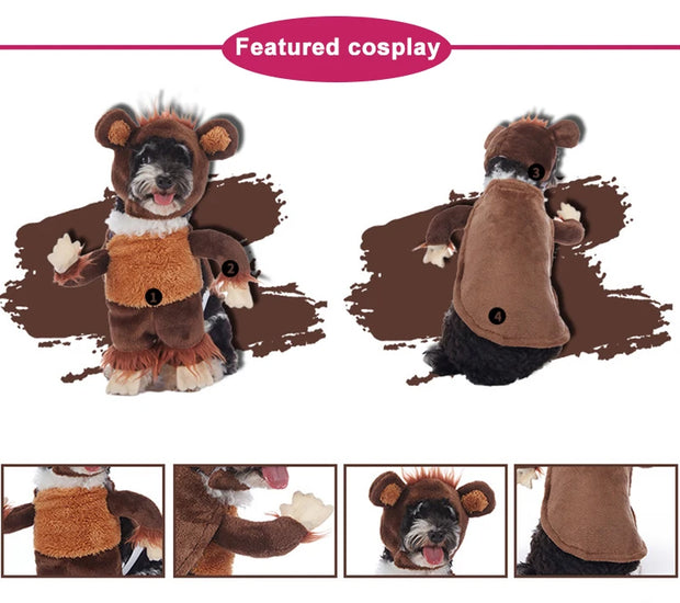 Funny Dog Halloween & Christmas Costumes