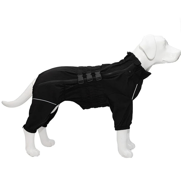 Dog Raincoat Waterproof Pet Overall