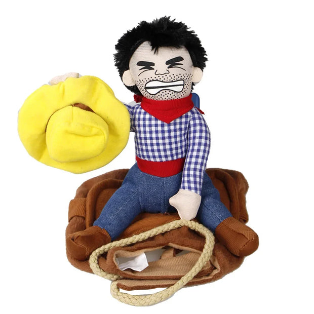 Halloween Party Dog Funny Cowboy Dressing Up Jacket Coats