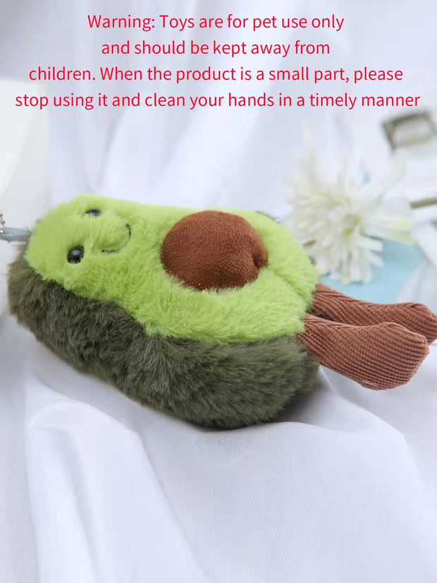 Funny Avocado Pet Plush Toy