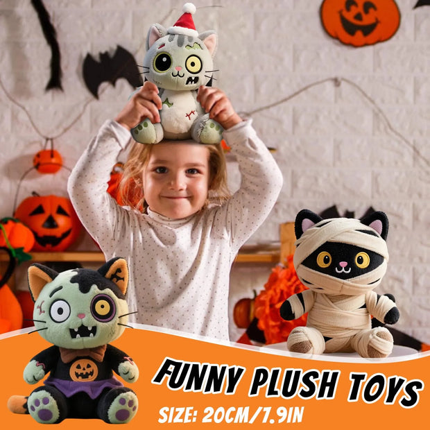 Halloween Funny Animals Horror Cat Cute Pet Toy Doll Toy