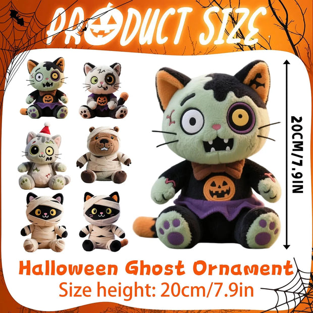 Halloween Funny Animals Horror Cat Cute Pet Toy Doll Toy