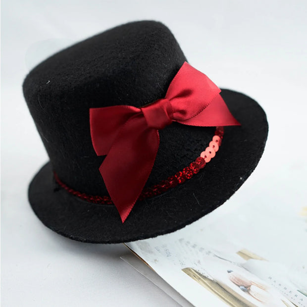 Dog Hats Pet Gentleman Costumes Party Supplies Halloween Pet Cos Accessories Halloween Prop Top Hat Accessory Pet Hats