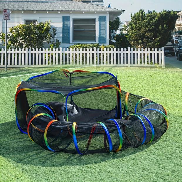 Cat Rabbit Guinea Pig Tunnel Tent
