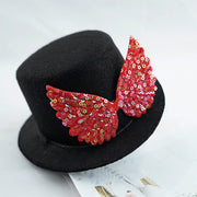 Dog Hats Pet Gentleman Costumes Party Supplies Halloween Pet Cos Accessories Halloween Prop Top Hat Accessory Pet Hats