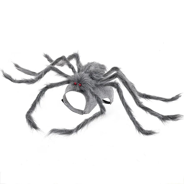 Pet Halloween Costume Black Spider Pet Decoration Small Dog Cat Decoration Ghost Day Accessories Ornament Creative Decor Supplie