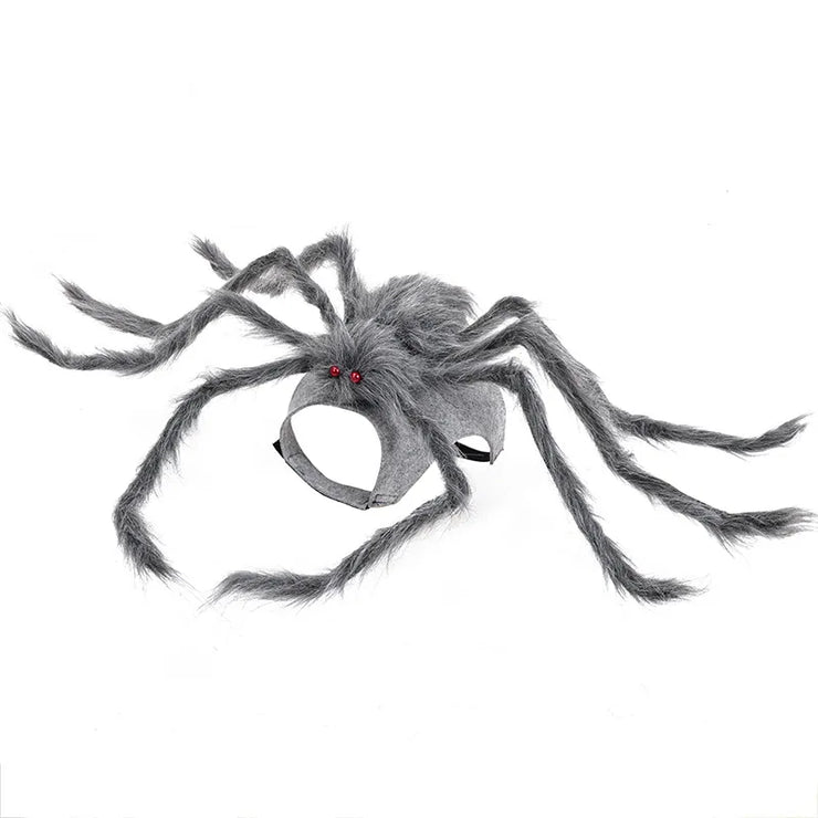 Pet Halloween Costume Black Spider Pet Decoration Small Dog Cat Decoration Ghost Day Accessories Ornament Creative Decor Supplie