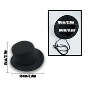Dog Hats Pet Gentleman Costumes Party Supplies Halloween Pet Cos Accessories Halloween Prop Top Hat Accessory Pet Hats