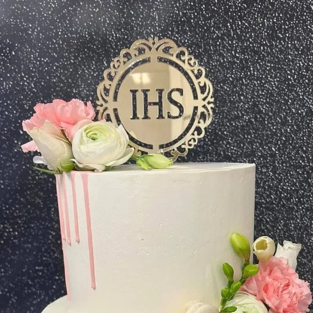 Ins Cross Christ Birthday Cake Topper