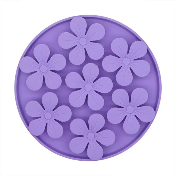 Pet Products Mat For Dogs Cats Slow Food Bowls