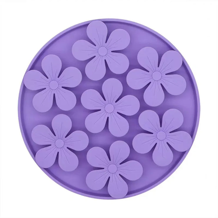 Pet Products Mat For Dogs Cats Slow Food Bowls